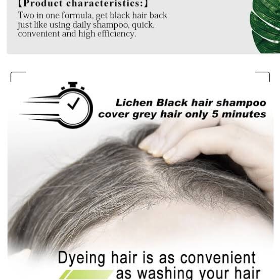 Picture of Dexe Black Hair Shampoo Made in UK 200 ml