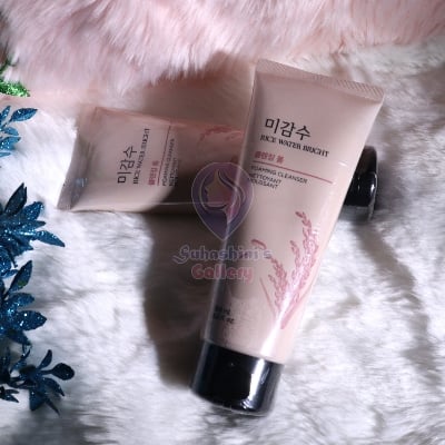Picture of The Face Shop Rice Water Bright Foaming Cleanser | Face Wash for Glowing Skin, Korean Skin Care Products