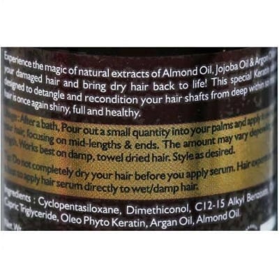 Picture of Maxglow Keratin Serum Therapeutic Hair Repair Hair Spa Technology 100 ml,1pcs