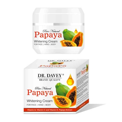 Picture of Dr. Davey Papaya Whitening Night Cream for Face And Neck Skin Care Beauty And Personal Care