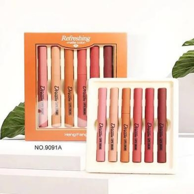 Picture of Heng Fang Refreshing Matte Color Lipstick 6 pc Set ,1pcs