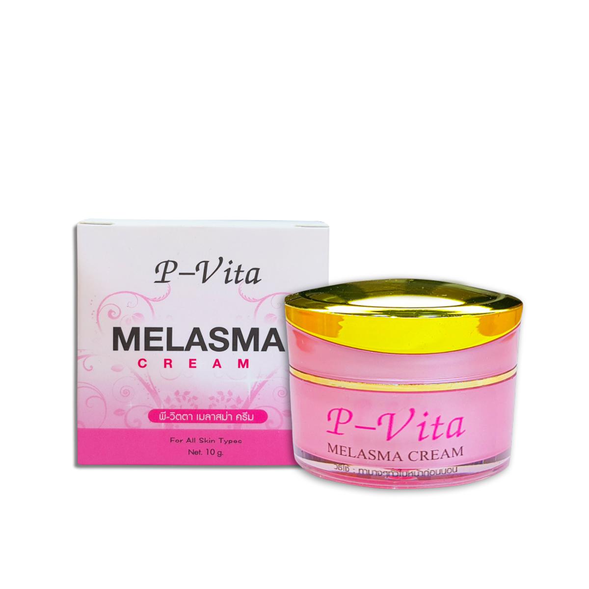Picture of P Vita Melasma Cream for Skin Whitening And Blemish Removal 10 Grams from Thailand