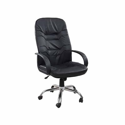 Picture of Regal Metal Swivel Chair Black