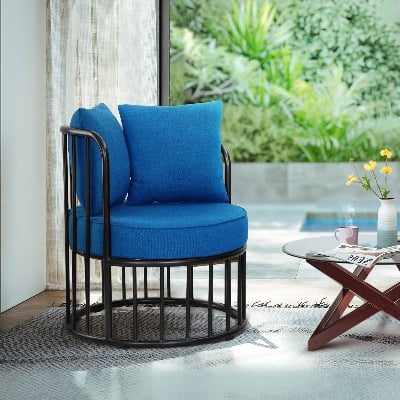 Picture of REGAL SINGLE SOFA- HARMIA Harmia Sofa- Blue