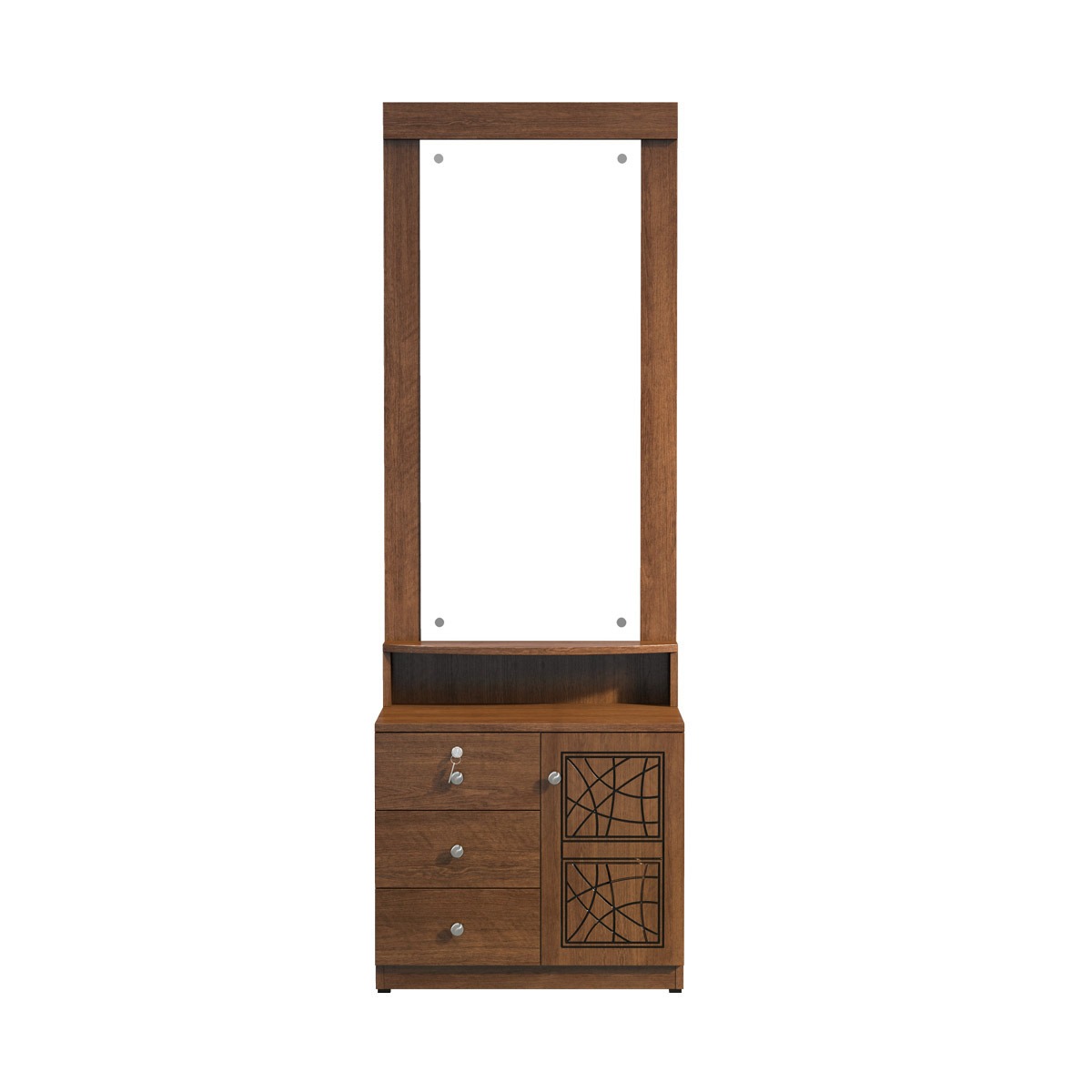 Picture of REGAL CHEVRON Laminated Board Dressing Table DTH-145-1-1-20