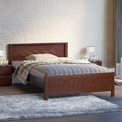 Picture of REGAL Valentina Wooden Single Bed Antique BDH-354-3-1-20(SINGLE)