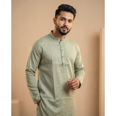 Picture of Mens Casual Panjabi Multicolor