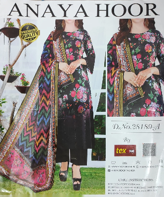 Picture of ANAYA HOOR Rigging Digital printed cotton  3 Piece