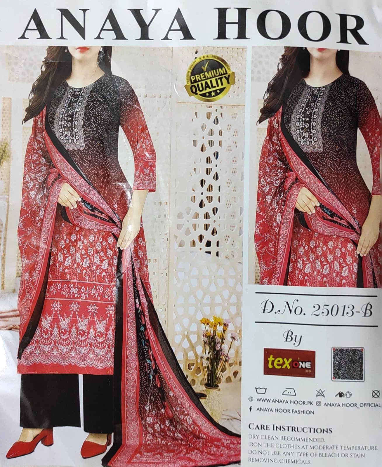 Picture of ANAYA HOOR Rigging Digital printed cotton  3 Piece