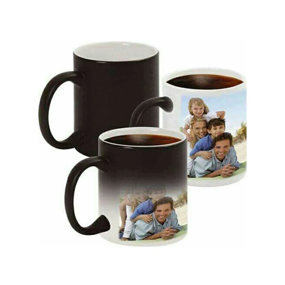 Picture of Customized Printed Magic Mug – Black