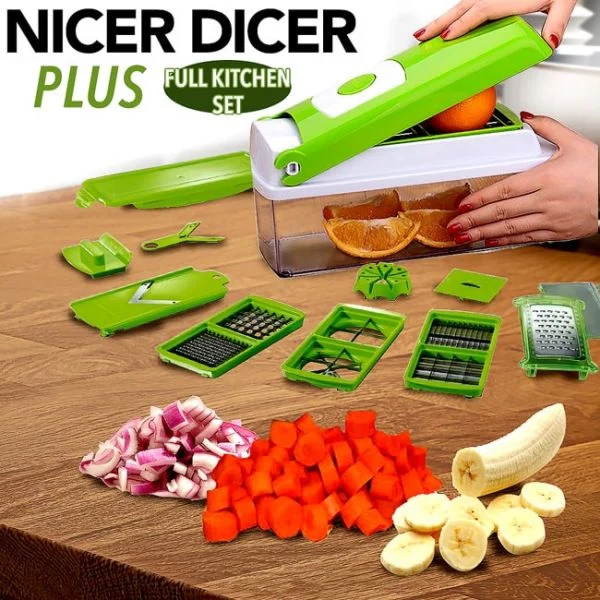 Picture of Nicer Dicer Plus Vegetable  - Green