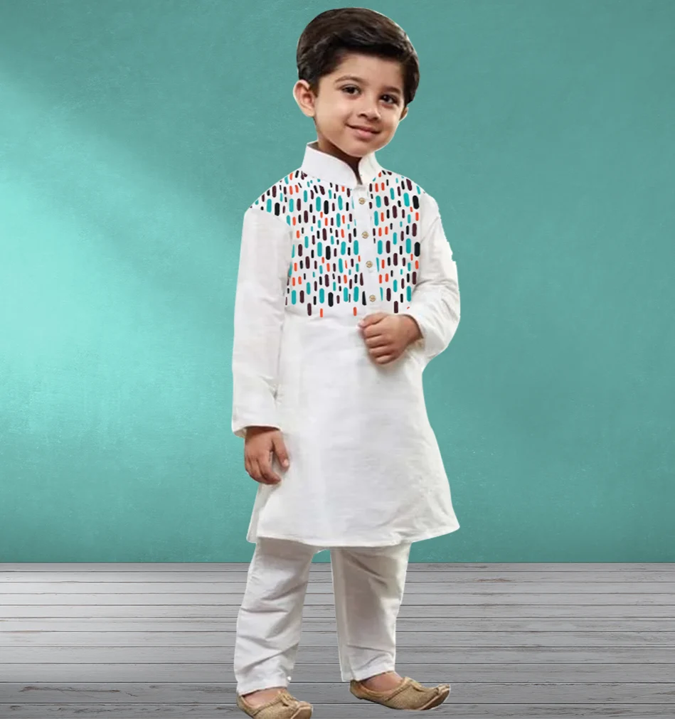 Picture of Printed Stylish Panjabi for kids (2 to 16 years)