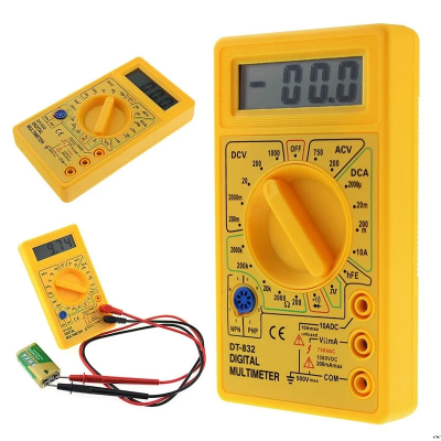 Picture of Professional DT830 Digital Multimeter LCD DC Voltmeter Ammeter Ohm Tester
