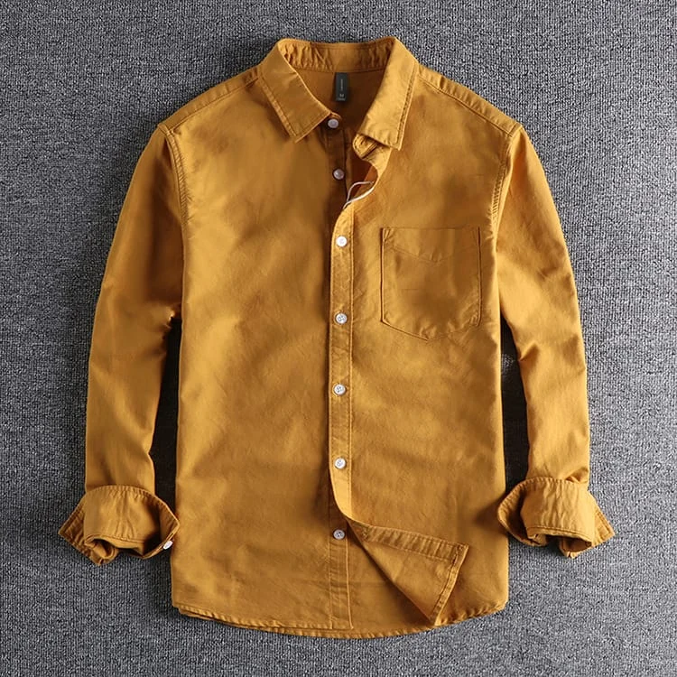 Picture of 𝐂𝐨𝐭𝐭𝐨𝐧 𝐂𝐨𝐥𝐥𝐚𝐫 𝐒𝐡𝐢𝐫𝐭(Brown)