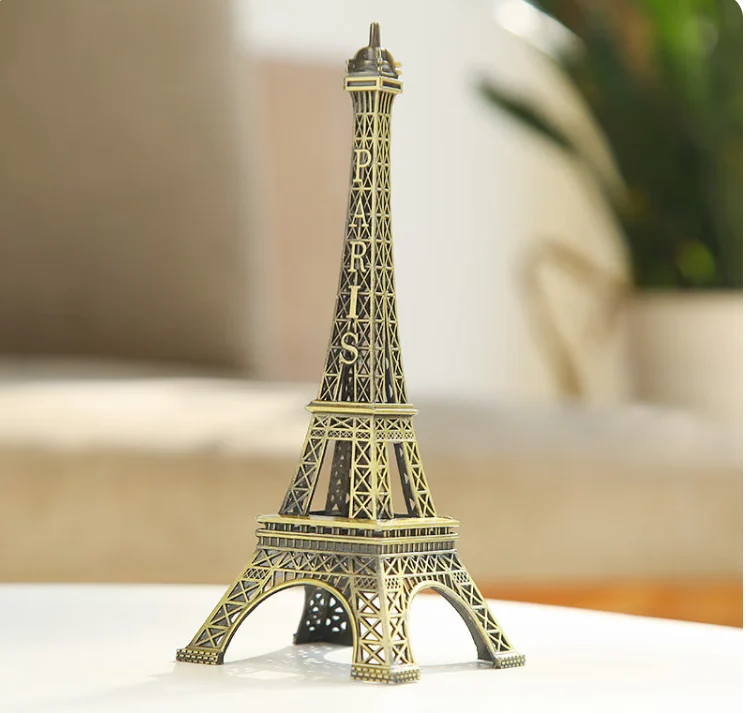 Picture of Eiffel Tower Metal Showpiece Decoration Gift