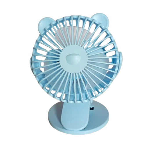 Picture of USB Table Fan Mini Wind Power Handheld Clip Fan Desktop Convenient Portable Student Cute Small Cooling Ventilador 360 Rotation