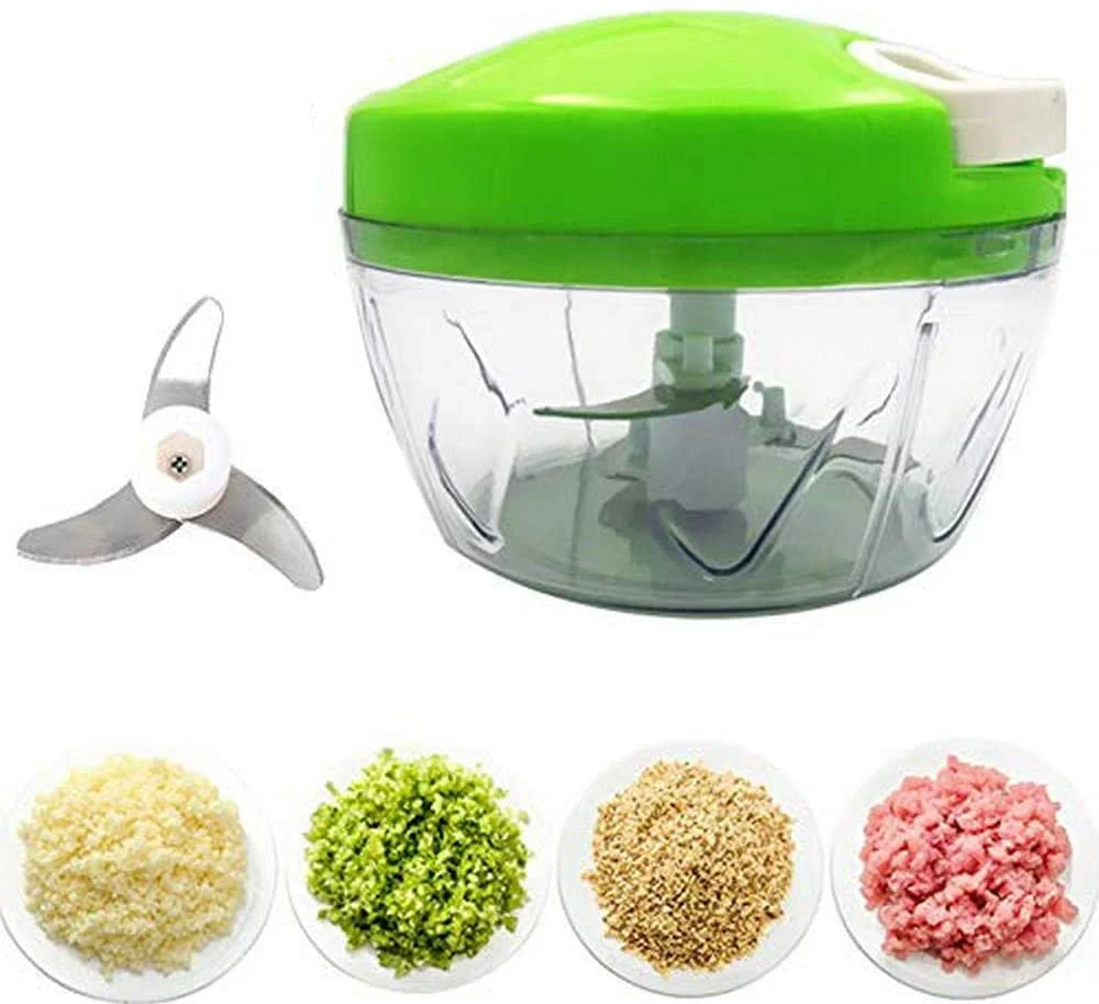 Picture of Manual Vegetable Chopper Kitchen Speedy Chopper Garlic Cutter Vegetable