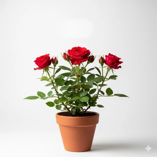 Picture of লাল গোলাপ চারা - আকর্ষণীয় ও সুগন্ধী Red Rose Plant