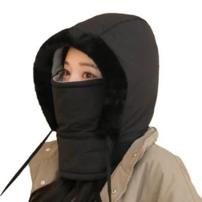 Picture of Polar Fleece Winter Balaclava – Thick Warm Hood Hat with Face Mask for Men & Women