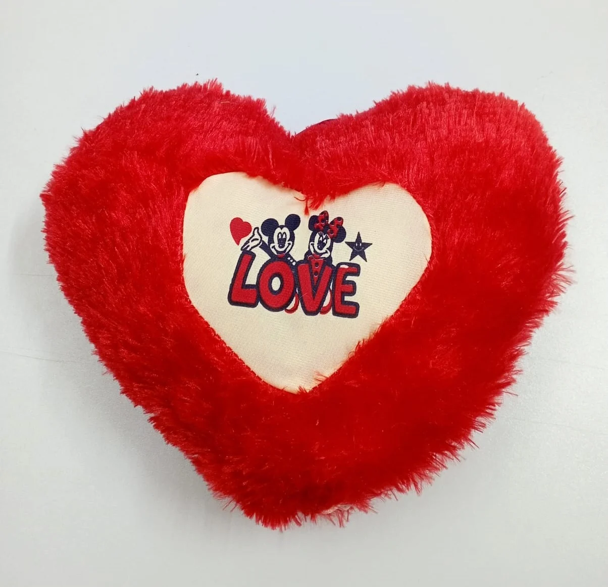Picture of Heart Shape Red Love Pillow | Send Soft Toys as Gifts