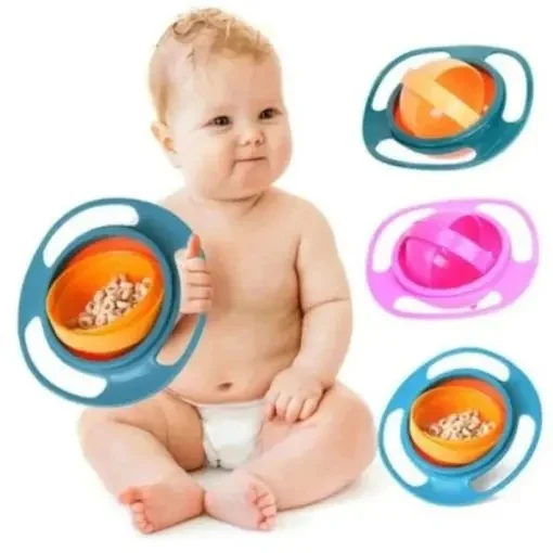 Picture of Magic Gyro Bowl 360 Degree Rotate Spill-Proof Bowl