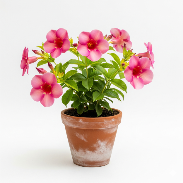 Picture of এলামুন্ডা গোলাপি কালার ফুলের চারা - Alamanda Pink Flower Plant
