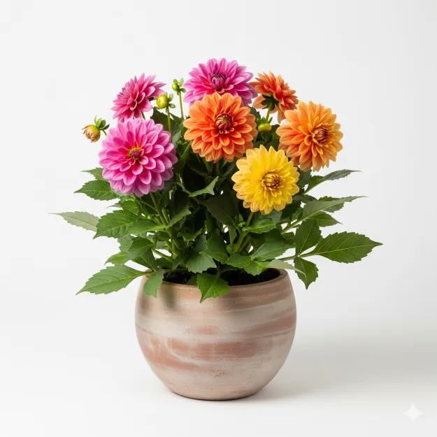 Picture of ডালিয়া ফুলের চারা - Dahlia Flower Plant | Online নার্সারি বাংলাদেশ