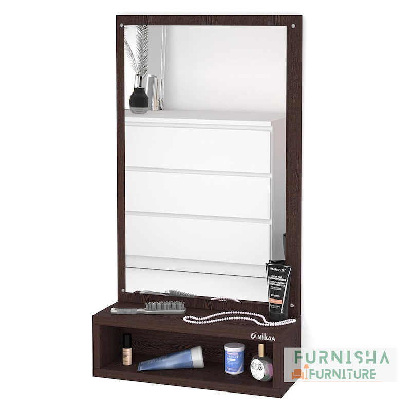 Picture of Furnisha Home Furniture  Wall Mirrors / Wall Hanging Dressing Mirrors with Shelf /Decorative Wall Mirror for Bedroom Living Room/Wall Mirror/Dressing Mirror With Shelf / Wall Mounted Mirror/ Decorative Mirror 28/16