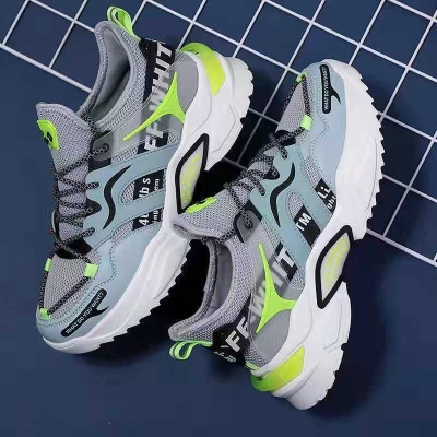 Picture of New Fashion Men's shoes Trendy Sneaker Waterproof Shoes for men fashion Shoes - Sneakers For Men - Blue Gray