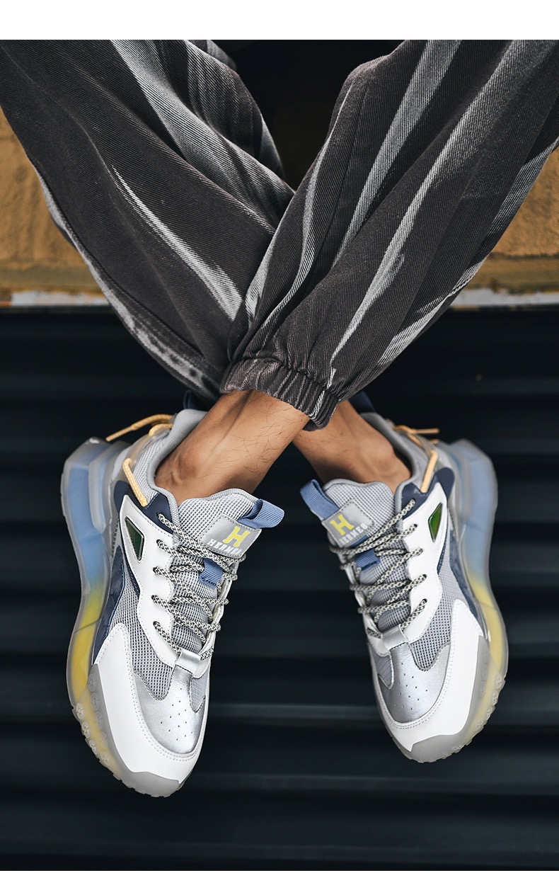 Picture of Men's Shoes 2024 Trendy Summer sneaker Breathable Sports Sneakers for men Casual All-match shoes for men - Light Ash