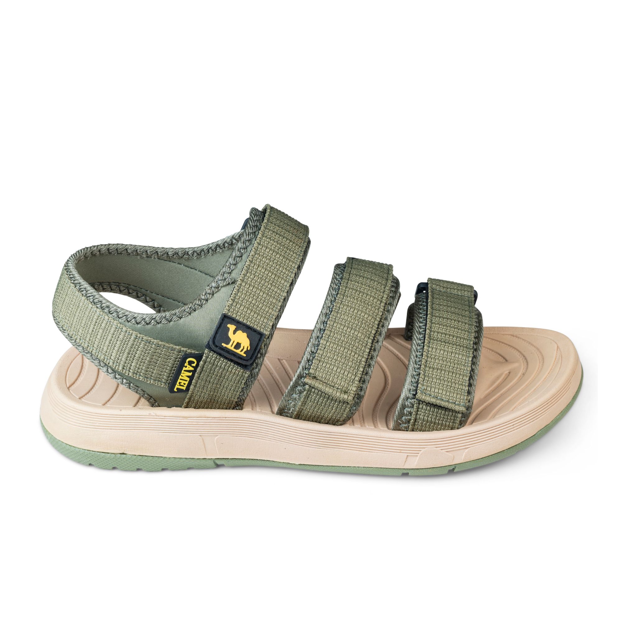 Picture of Flix Footwear Performer Sports Sandal for Men with Excellent Gripping Power - Olive