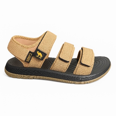 Picture of Men’s Comfortable Outdoor Sandals | Casual Adjustable Camel Sandals for Men | Anti-Slip Stylish Summer Footwear - Beige