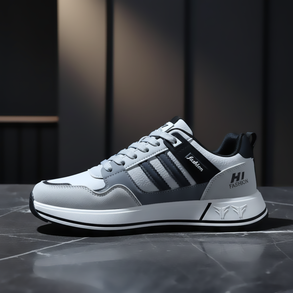 Picture of Premium Urban Fashion Sneakers for Men – Versatile Casual Juta - white