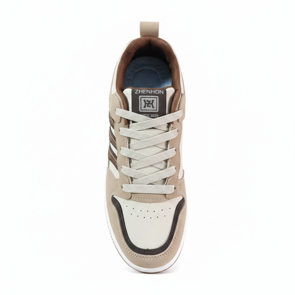 Picture of Premium Brown Beige Sneakers for Men | Casual Shoes for Men | Stylish Juta | Comfortable Men Shoes Sneakers - Brown