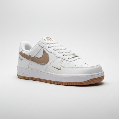 Picture of Superior White Brown Sneakers for Men | Casual Shoes for Men | Stylish Juta | - White