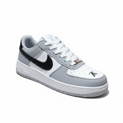 Picture of Premium Monogram Lifestyle Sneakers for Man – Elite Casual Juta - Grey