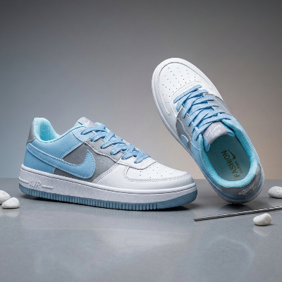 Picture of Premium Sky Blue Casual Sneakers for Men | Stylish Men Shoes | Comfortable Shoes Sneakers | Juta for Men - Blue