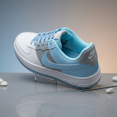 Picture of Premium Sky Blue Casual Sneakers for Men | Stylish Men Shoes | Comfortable Shoes Sneakers | Juta for Men - Blue