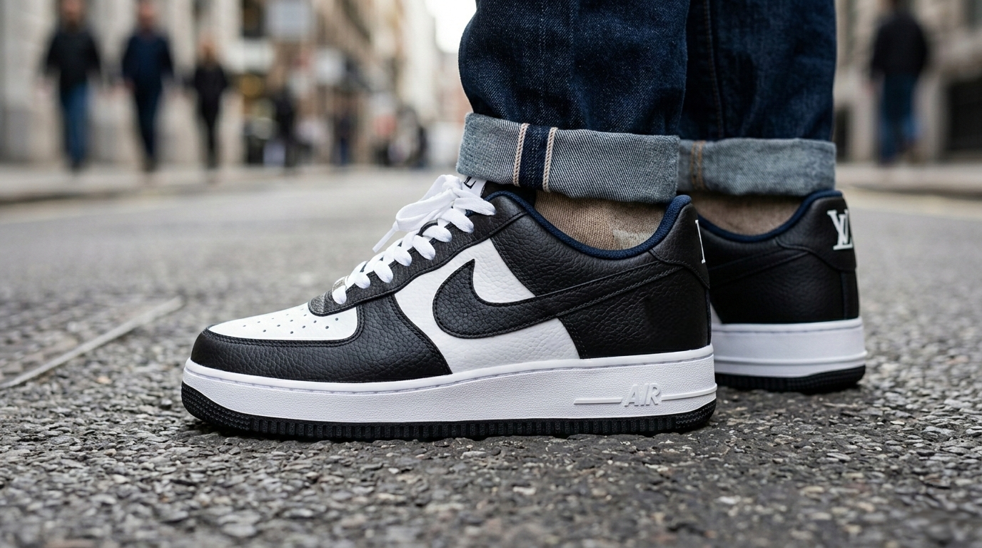 Picture of Premium Men’s Fashion Sneakers – Stylish & Durable - Black