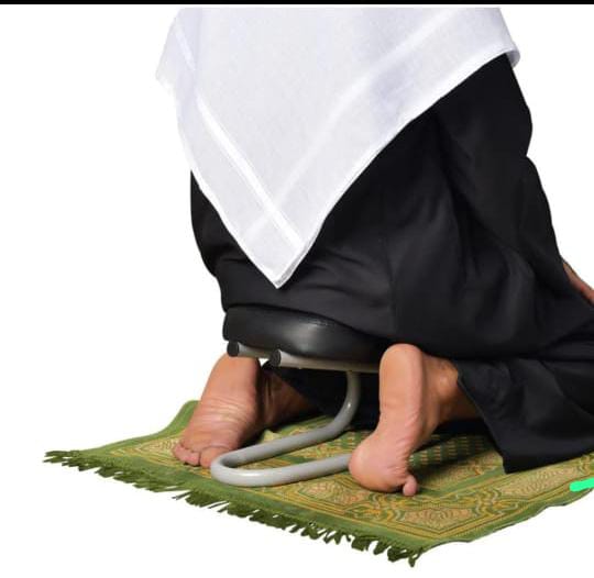 Picture of Portable Meditation/Namaz Stool – Comfortable Kneeling Seat for Nama/Yoga & Mindfulness