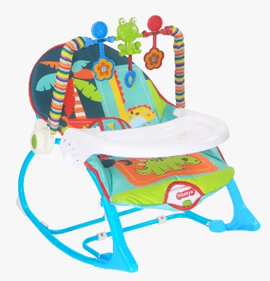 Picture of TiiBaby Baby Rocker and Feeding Chair – Convertible 2 in 1 Toddler Seat