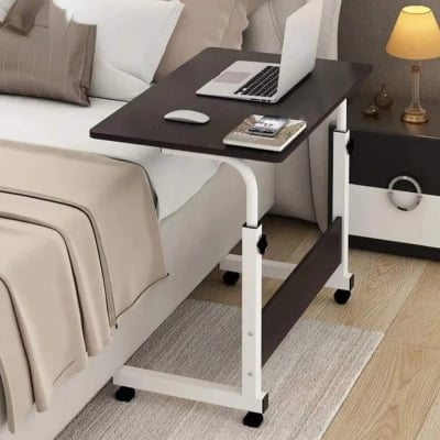 Picture of Adjustable Portable Laptop Table – Study & Work Desk with Wheels
