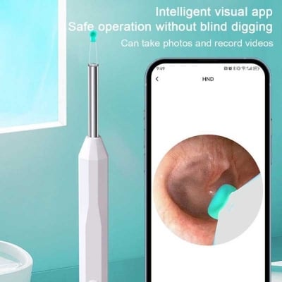 Picture of Wireless Smart Ear Cleaner Camera with LED – HD Visual Ear Pick