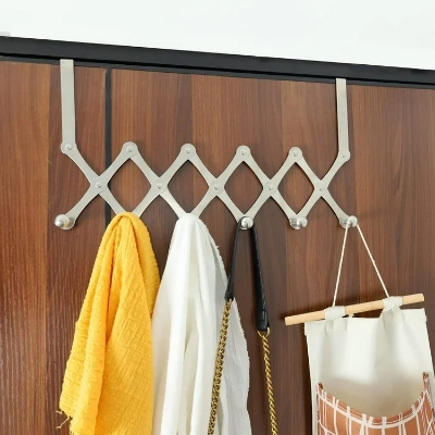 Picture of Stainless Steel Flexible Door Hanger Hook | 13 Hooks