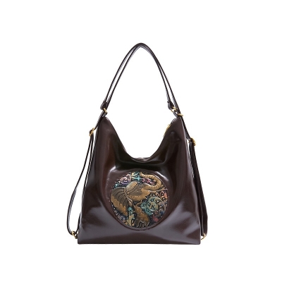 Picture of New Style Large-Capacity Shoulder Bag - brown