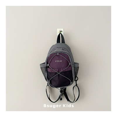 Picture of 2.Personalized Crossbody Bag Sports Hiking And Mountaineering Bag Multi Functional And Versatile Chest Bag - purple