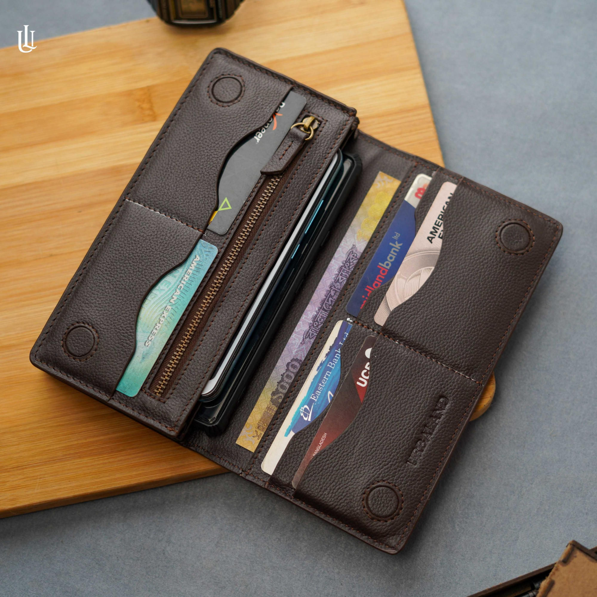 Picture of Wane Long Wallet - Chocolate