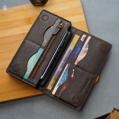 Picture of Wane Long Wallet - Chocolate