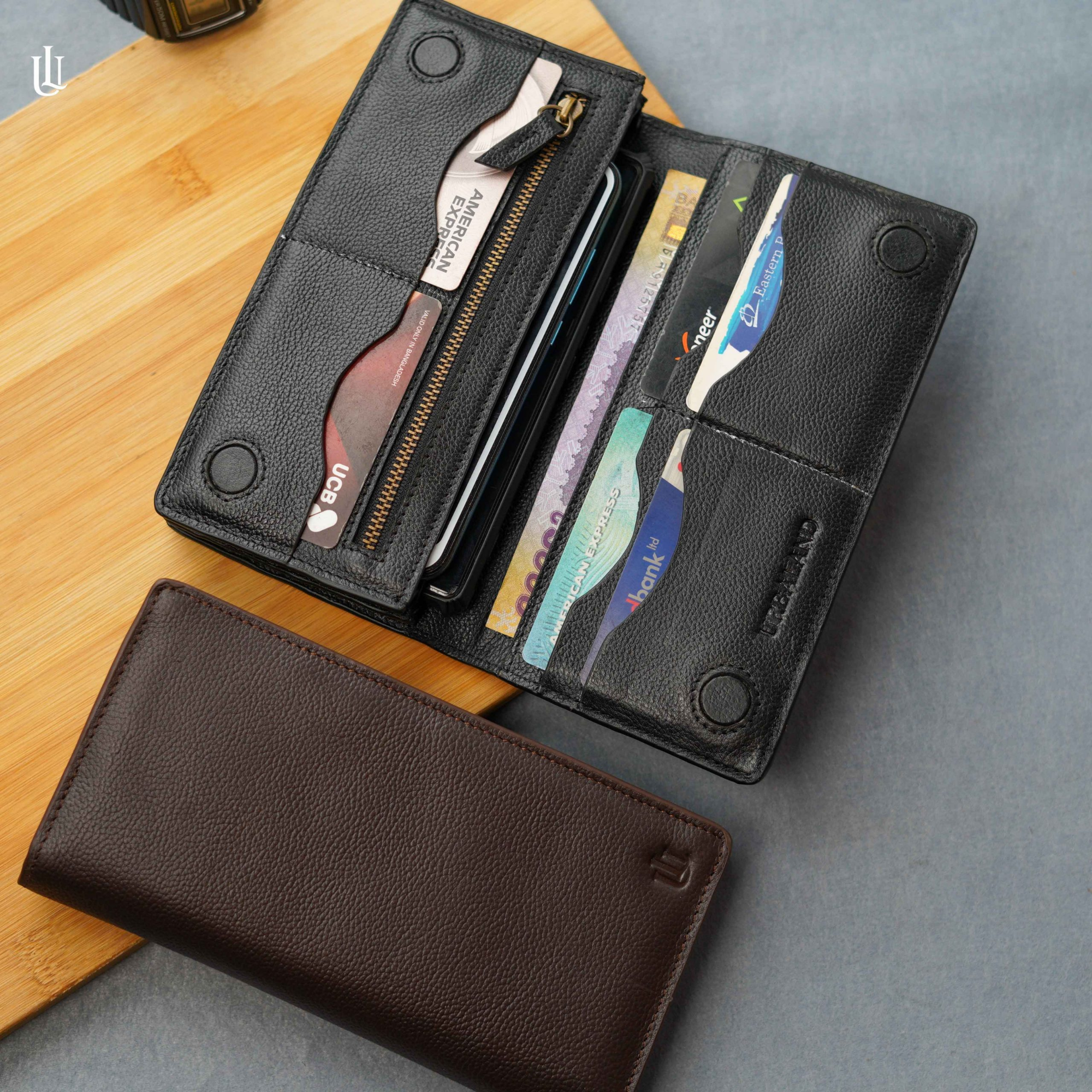 Picture of Wane Long Wallet - Chocolate