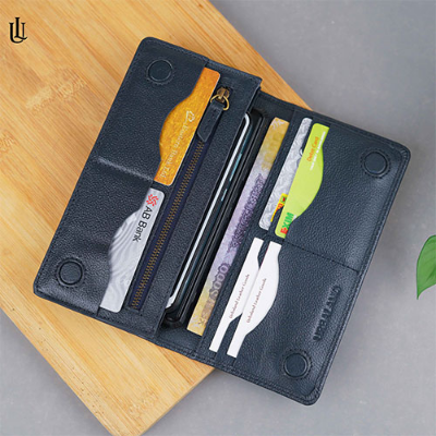Picture of Wane Long Wallet – Navy Blue 